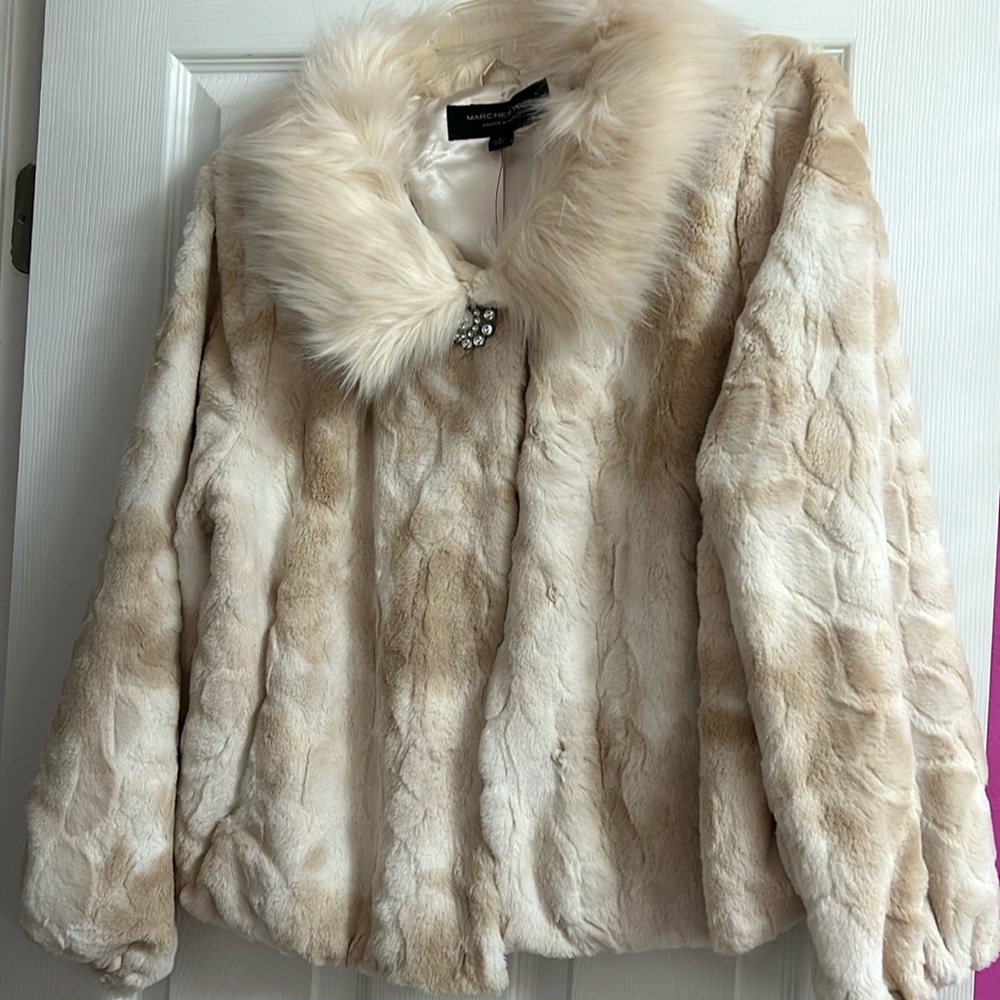 Marc New York Faux Fur Jacket.